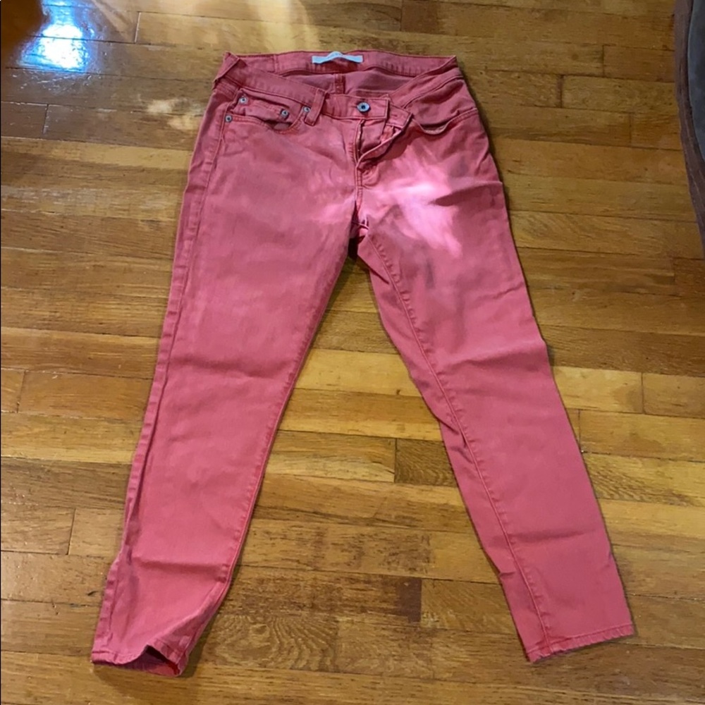 Big Star Red ankle pants
